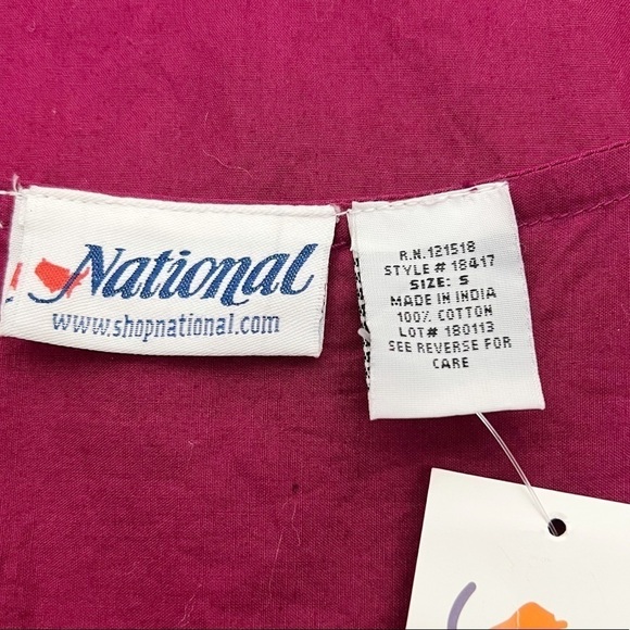 Embroidered Caftan Dress Size Small - Picture 3 of 7